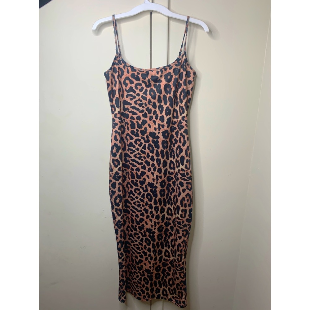 Cheetah Body Con Dress